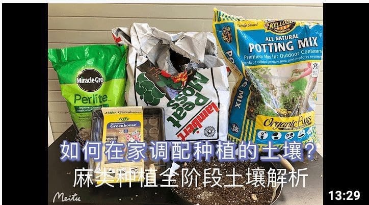 大麻与汉麻种植的土壤选择 | 如何调出适合种植的土壤